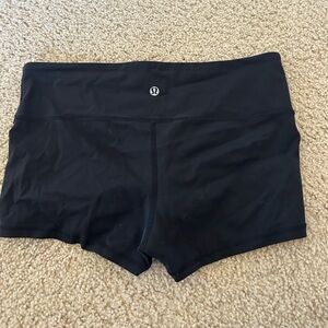 2inch lululemon shorts